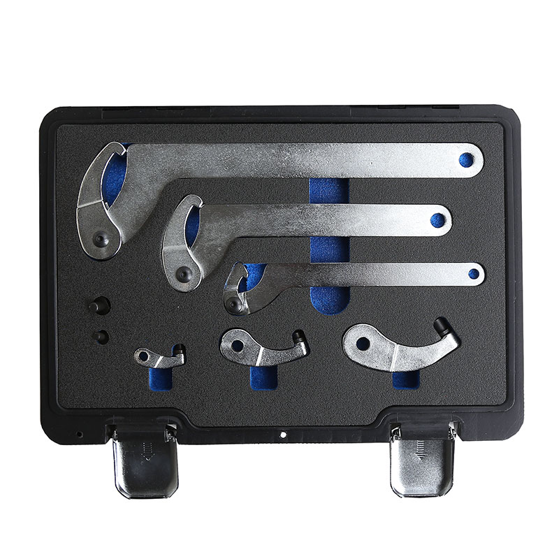 8-piece Hook Wrench Set 35 - 120 mm