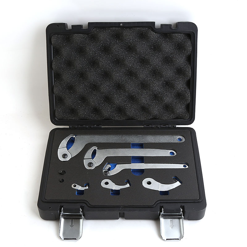 8-piece Hook Wrench Set 35 - 120 mm