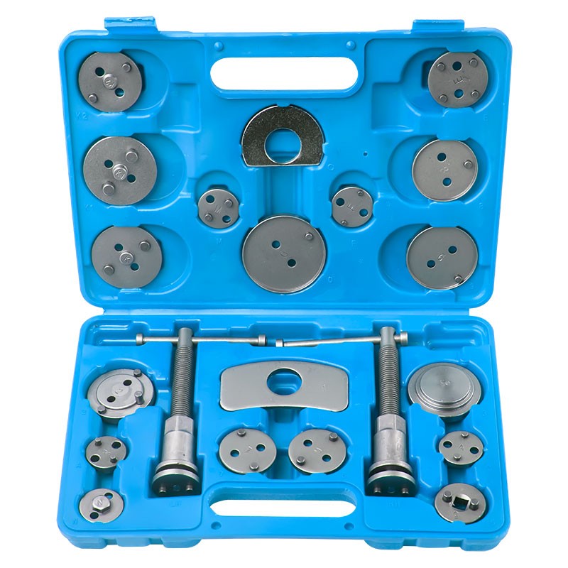21Pcs Universal Disc Brake Caliper Piston Wind Back Rewind Hand Tool Kit