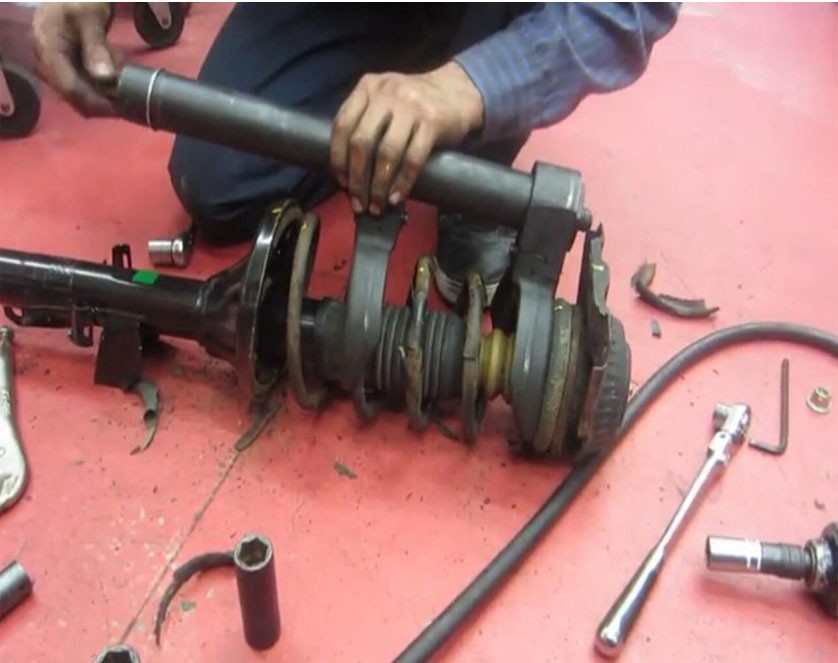 重型多功能避震弹簧拆装器