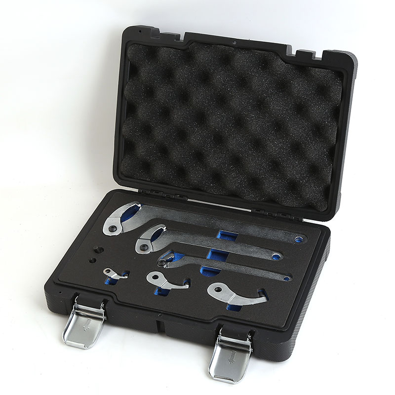 8-piece Hook Wrench Set 35 - 120 mm