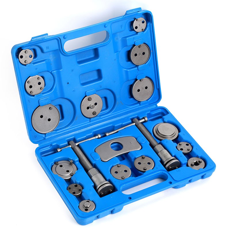 18Pcs Universal Disc Brake Caliper Piston Wind Back Rewind Hand Tool Kit