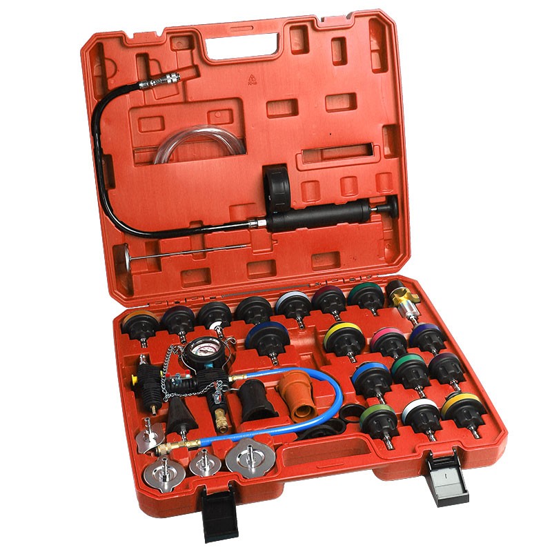 33PCS Comprehensive Radiator Pressure Tester & Refill Master Kit