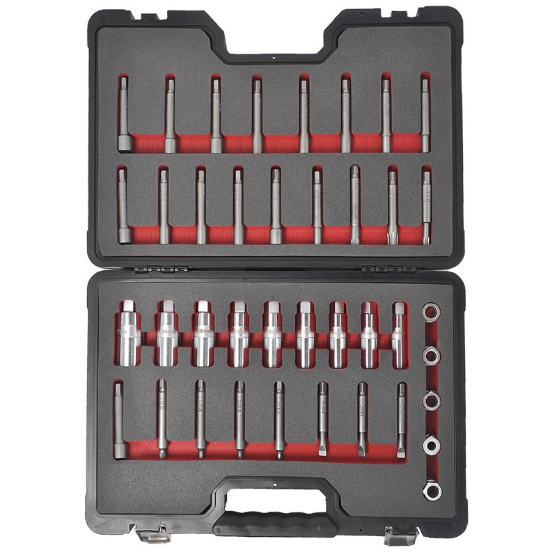 39件套综合型避震弹簧锁紧螺母拆装工具