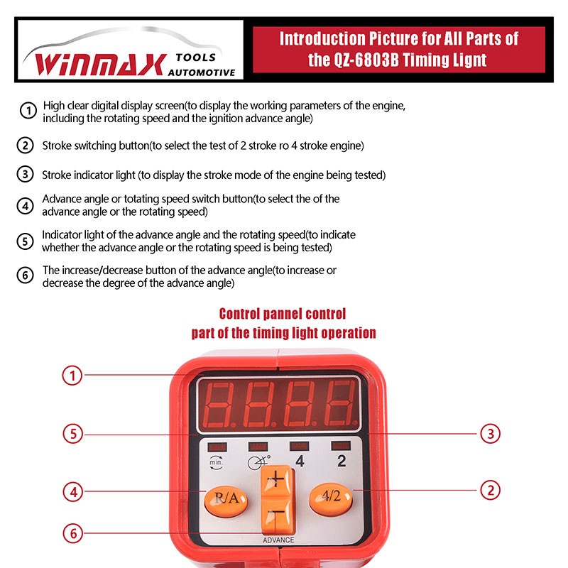 Digital Display Timing Light