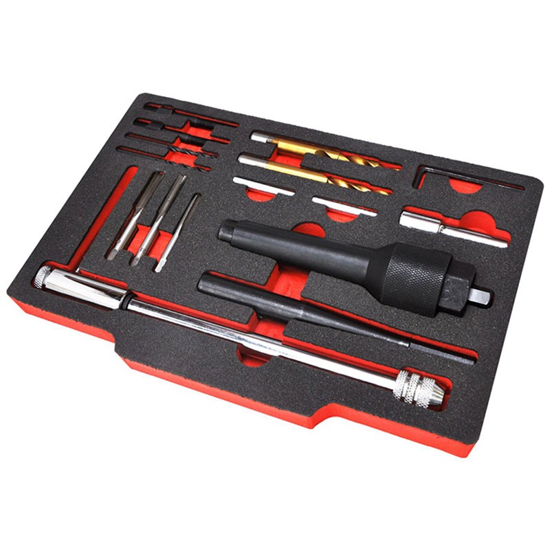 16件套预热塞攻牙工具组套