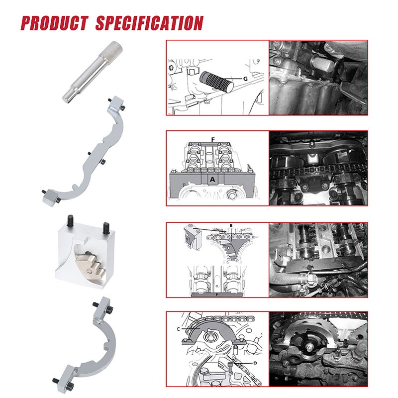 7件套欧宝正时工具
