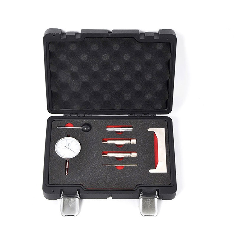 7pcs Diesel Fuel Injection Pump Static Adjusting Timing Indicator Gauge Tools