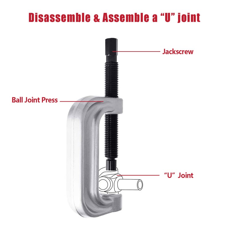 万向十字球头拔卸器