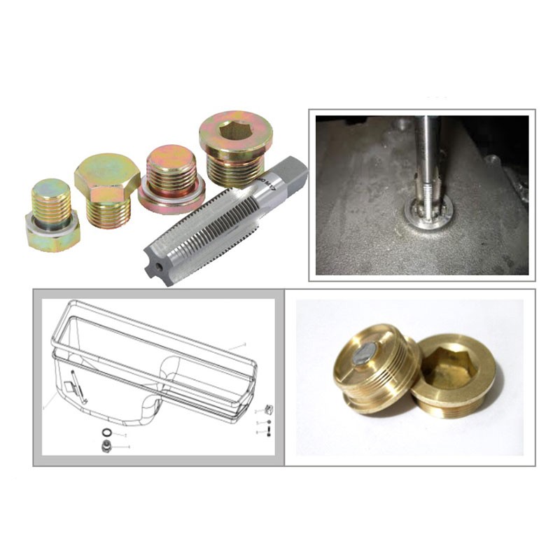 64pc Oil Pan Thread Repair Set