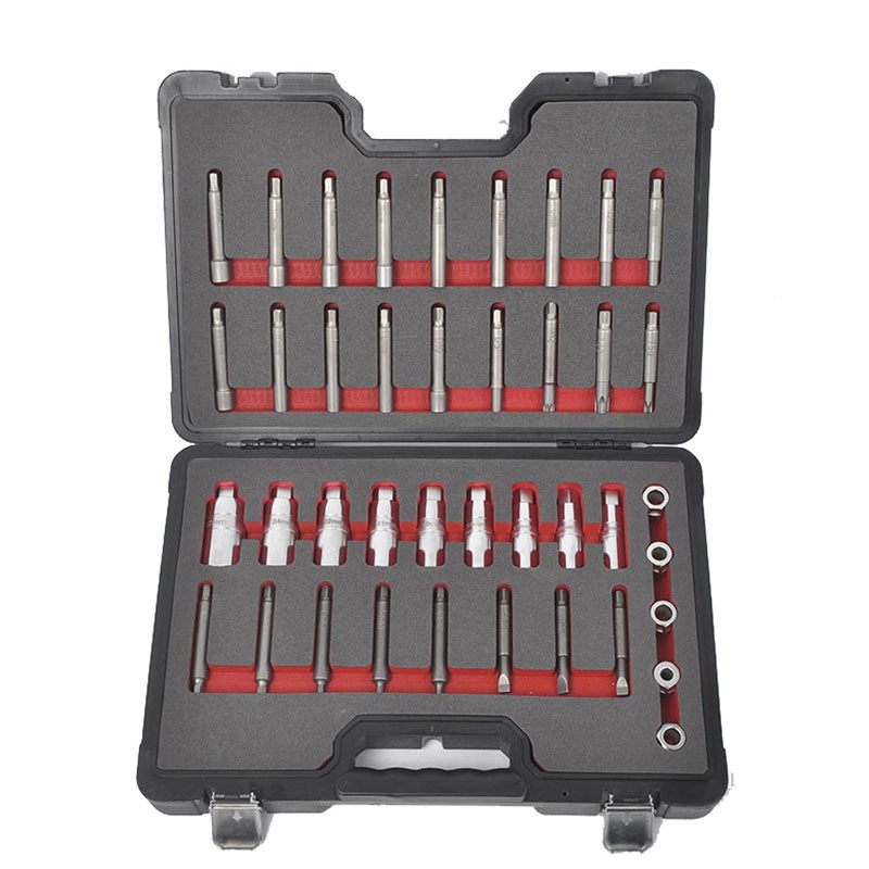 39件套综合型避震弹簧锁紧螺母拆装工具