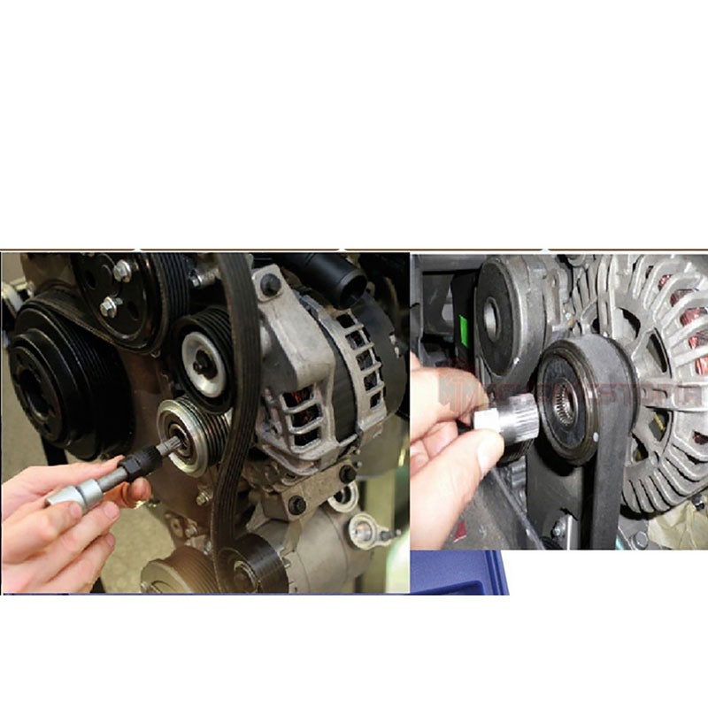 13 Pc Alternator Pulley Kit