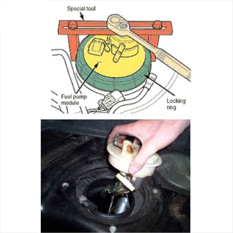 Fuel Tank Cover Lid Remover