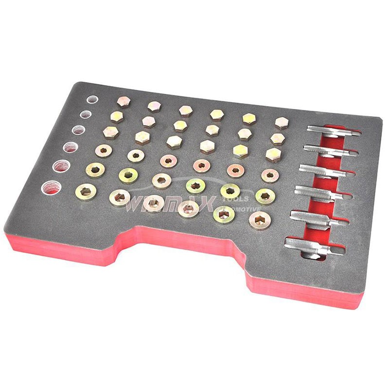 114PC Oil Pan Thread Repair Set