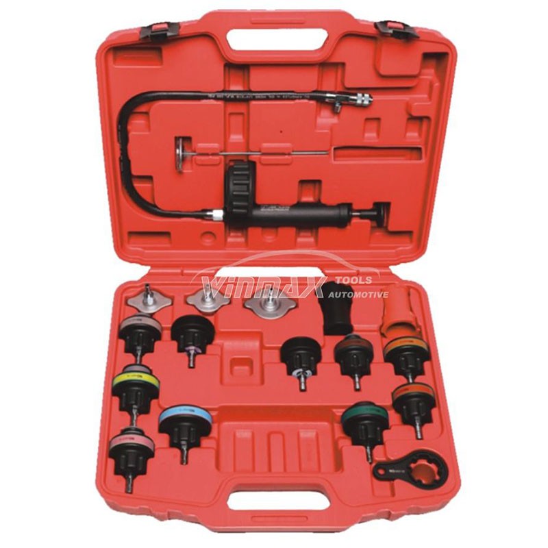 18 Piece Radiator Pressure Test Kit