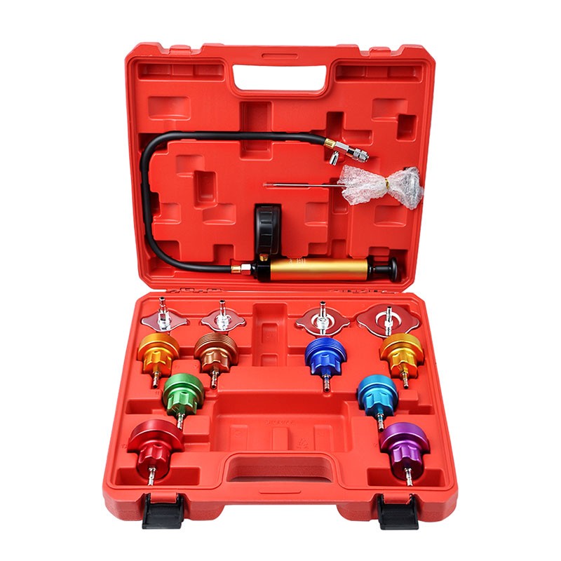 14PCS Radiator Cooling System Pressure Tester Kit