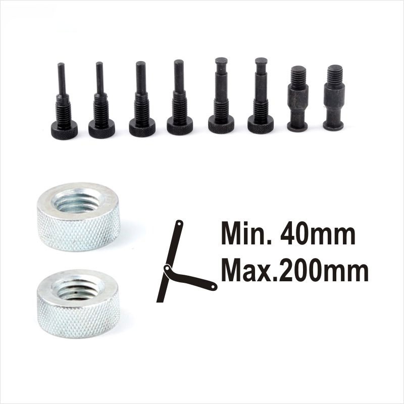 Universal Spanner for Camshaft and Adapters