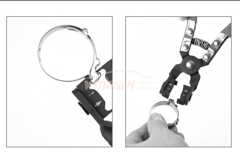 Bent Hose Clip Pliers for Clic & Clic-R Clips