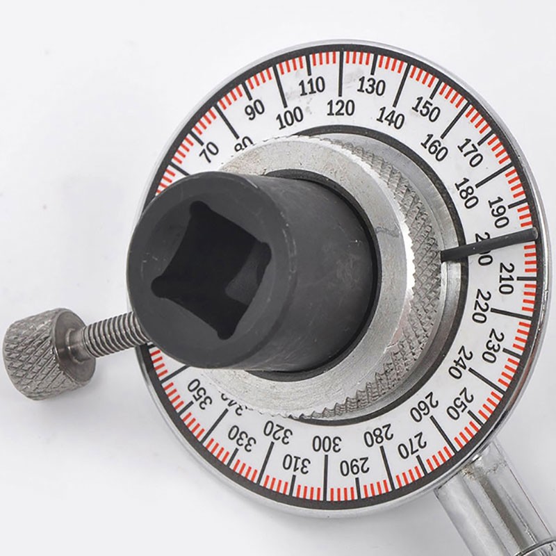 1/2" Torque Setting Angular Gauge, int. Square Head, Clip Arm