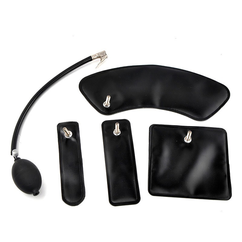 5PCS Air Inflating Pillow Set