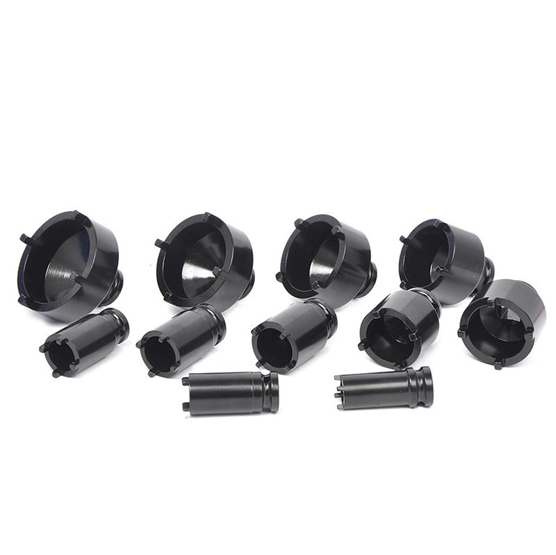 11PCS Special Socket Set For Grooved Nuts, 22-75 Mm