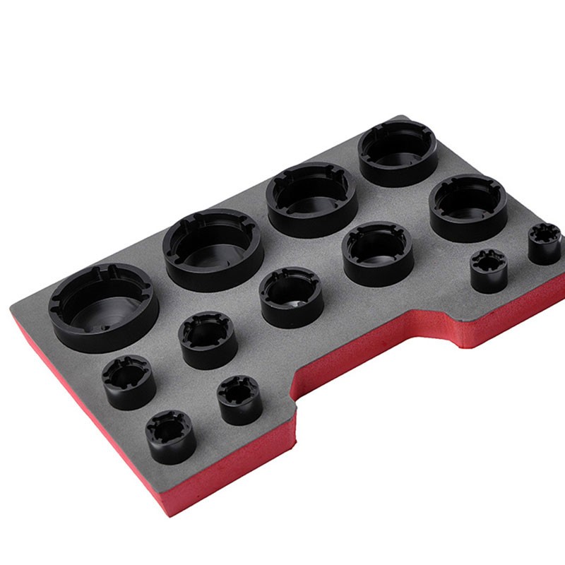 13PCS Special Socket Set with Inside Tooth for Grooved Nuts