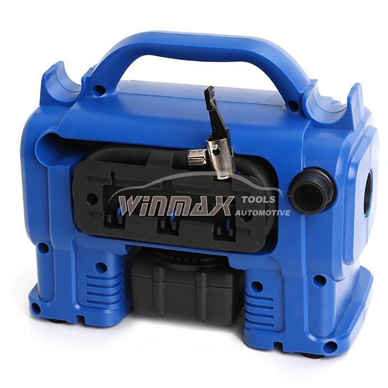 18V Li-ion or 12V dccigar-lighter Inflator