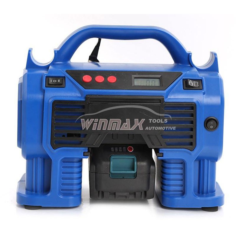 18V Li-ion or 12V dccigar-lighter Inflator