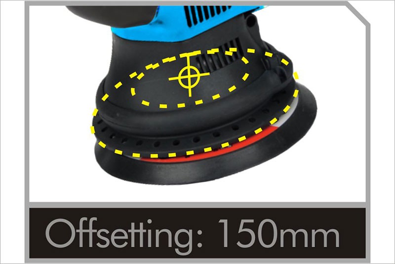 Electric Orbital Dual Action Polisher