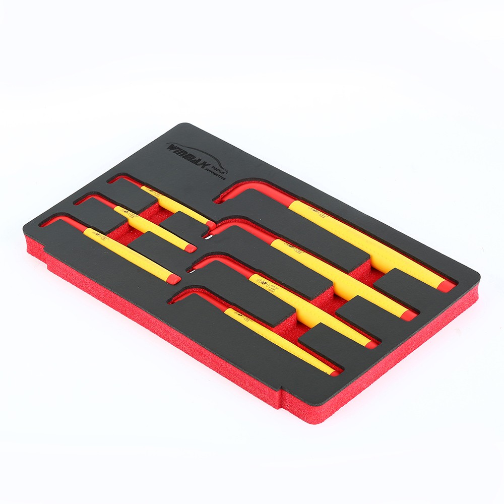 7PCS VDE Insulated Hex Key set
