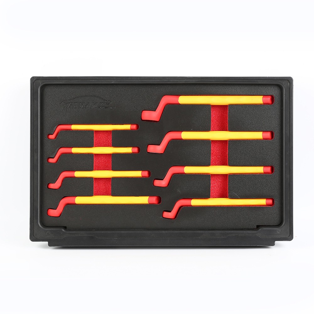 8PCS VDE Insulated Ring Spanner Set