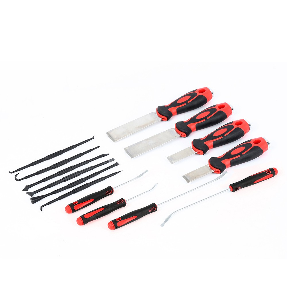 14PCS Pick, Prybar And Scraper Set