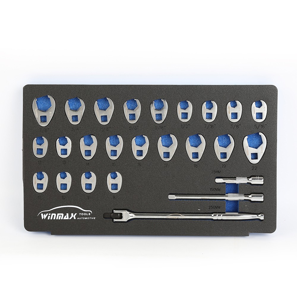 25件套3/8"DR扳手头子组套