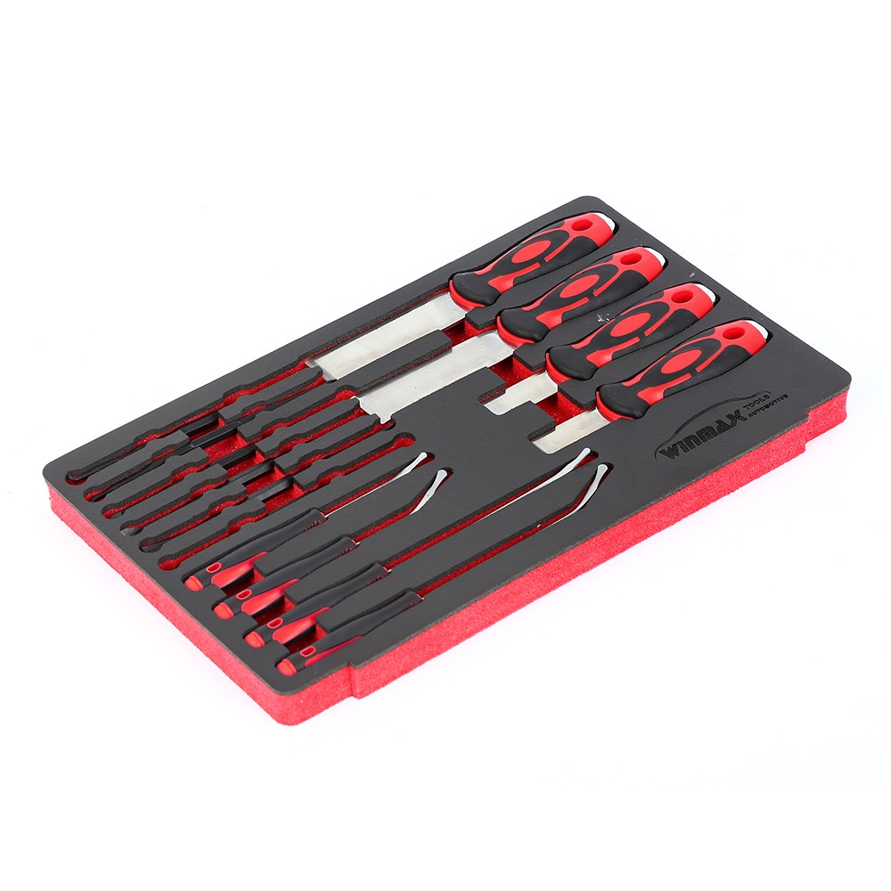 14PCS Pick, Prybar And Scraper Set