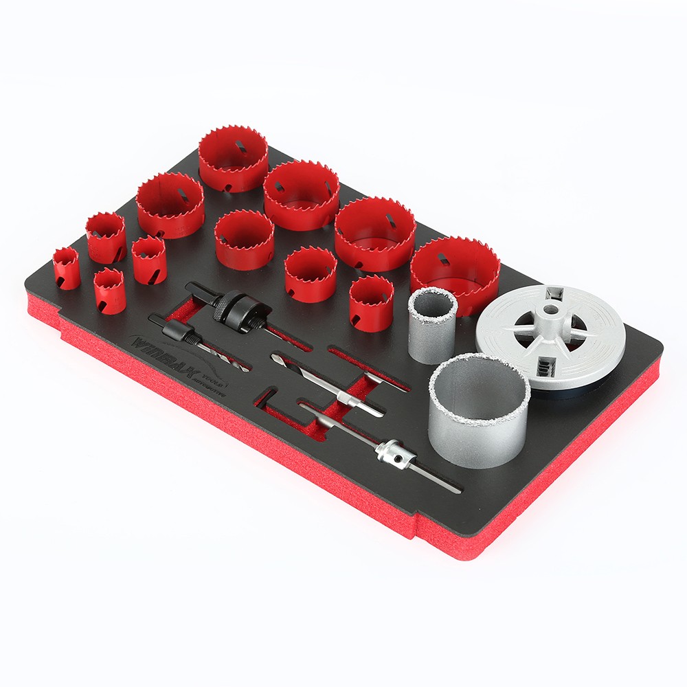 19件套孔锯套装