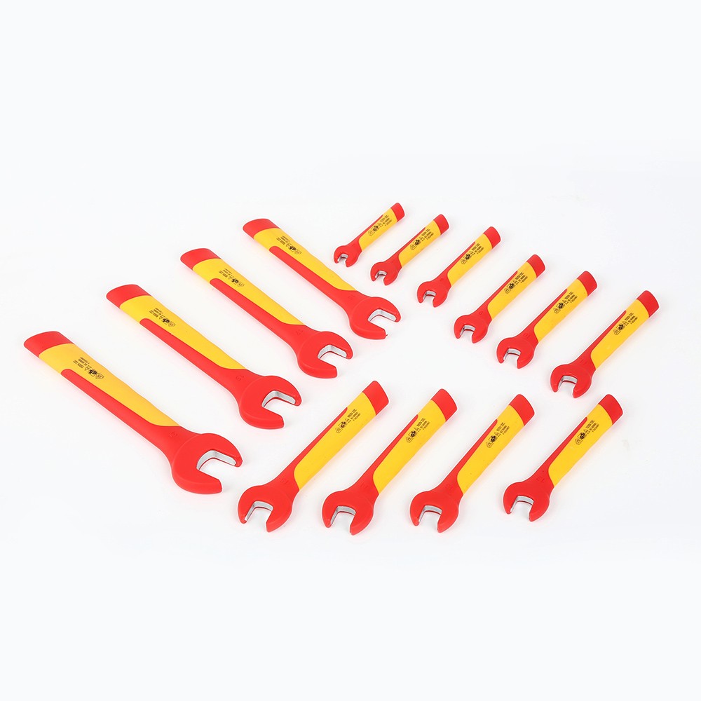 14PCS VDE Insulated Open Ended Spanners Set