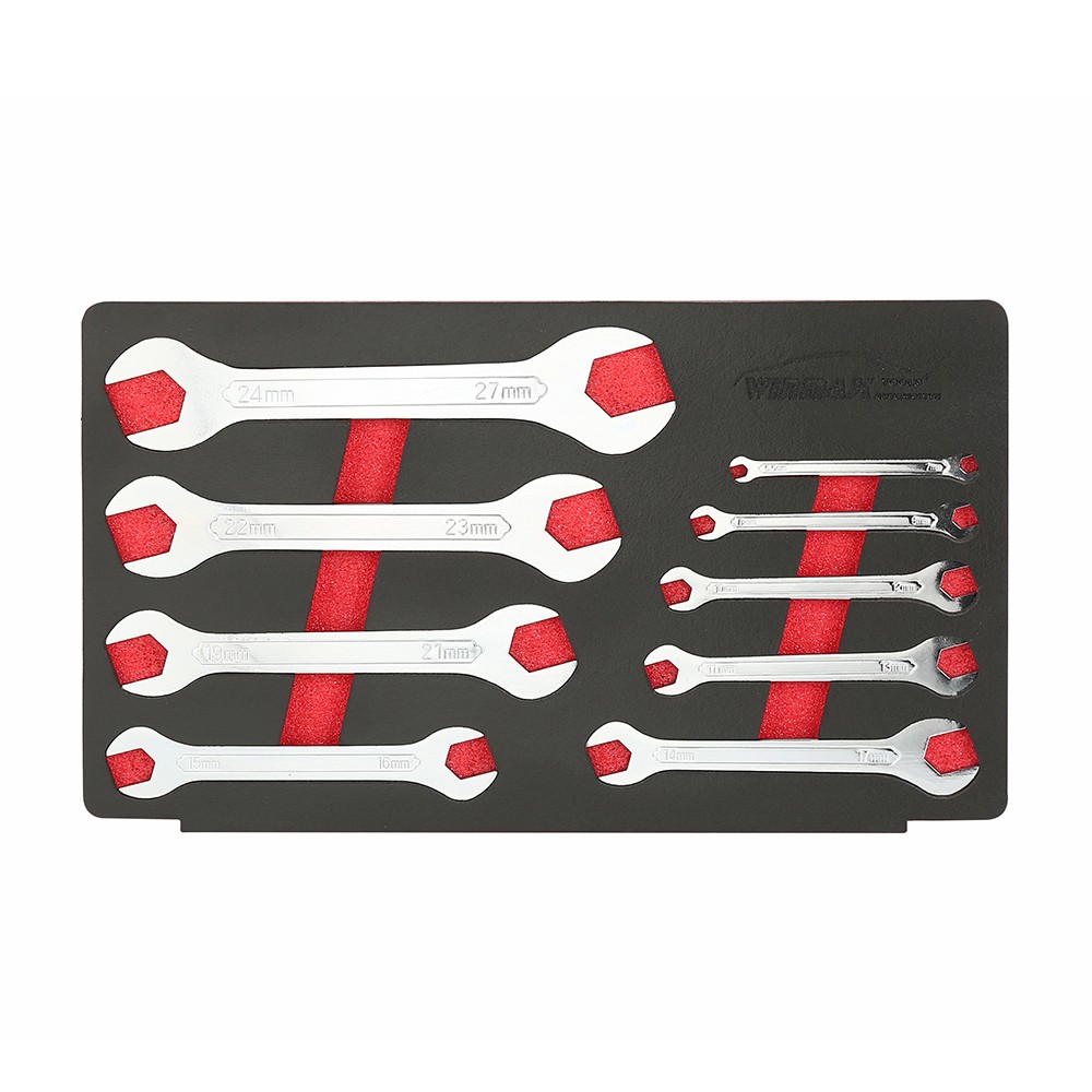 9件套超薄双开口扳手组套