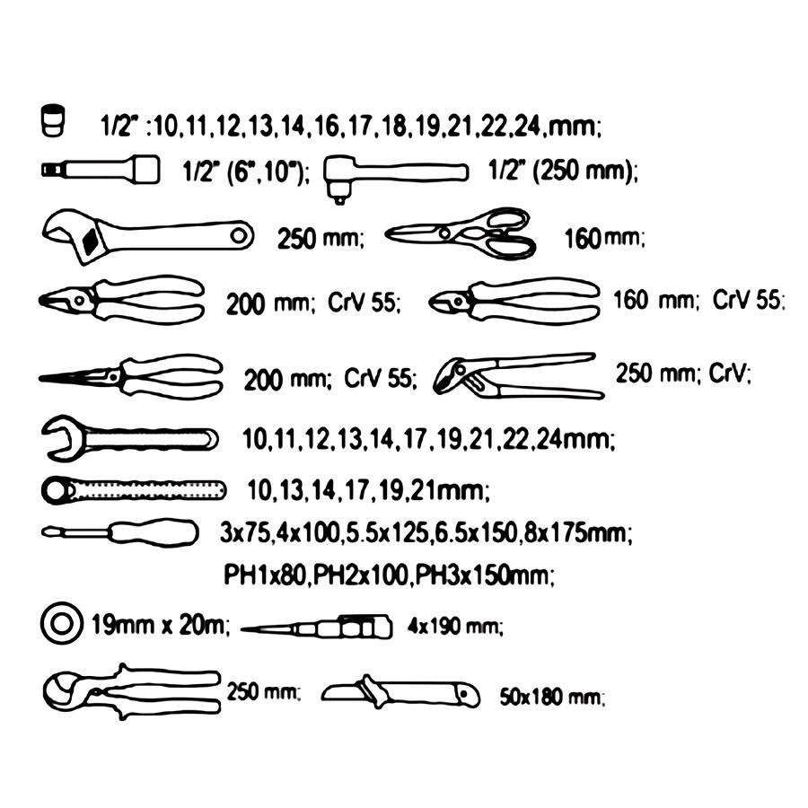 49件套VDE工具组套