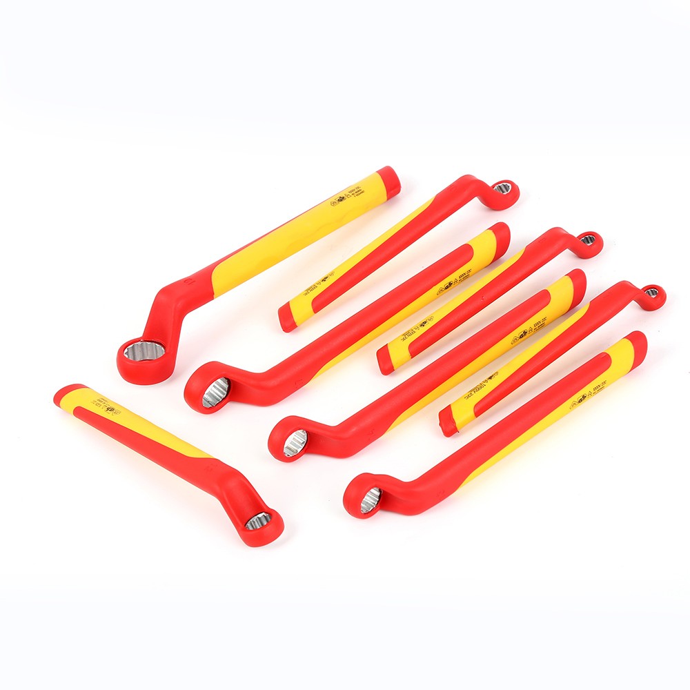 8PCS VDE Insulated Ring Spanner Set