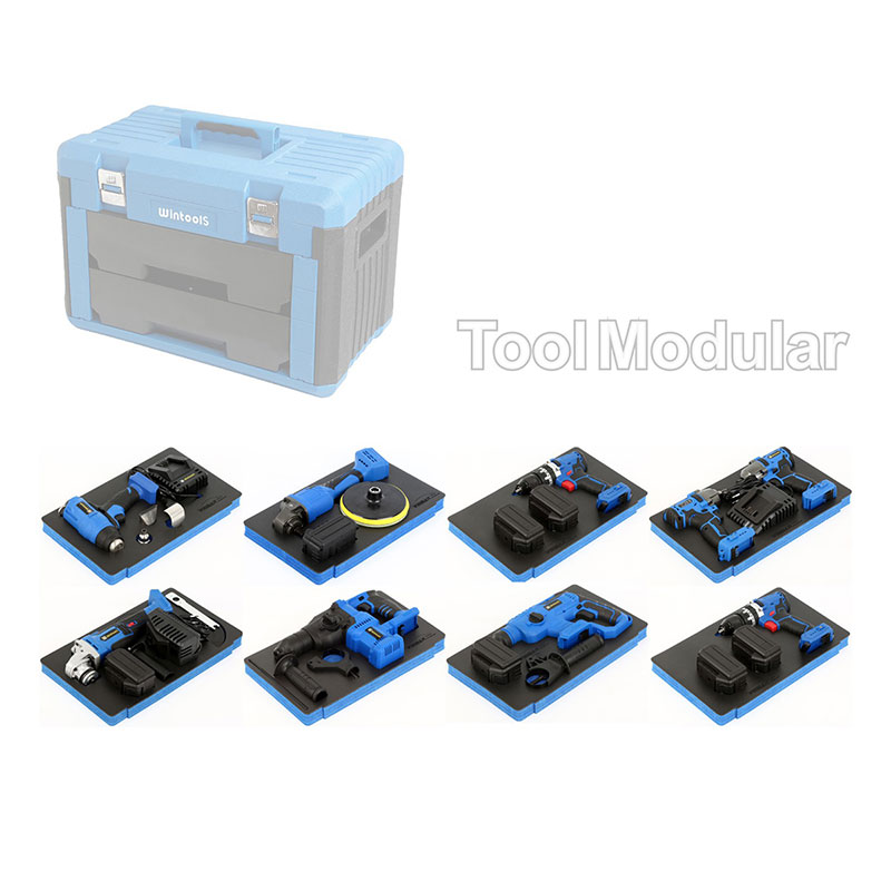 New 2 Drawer Tool Box with 18V Power Tool