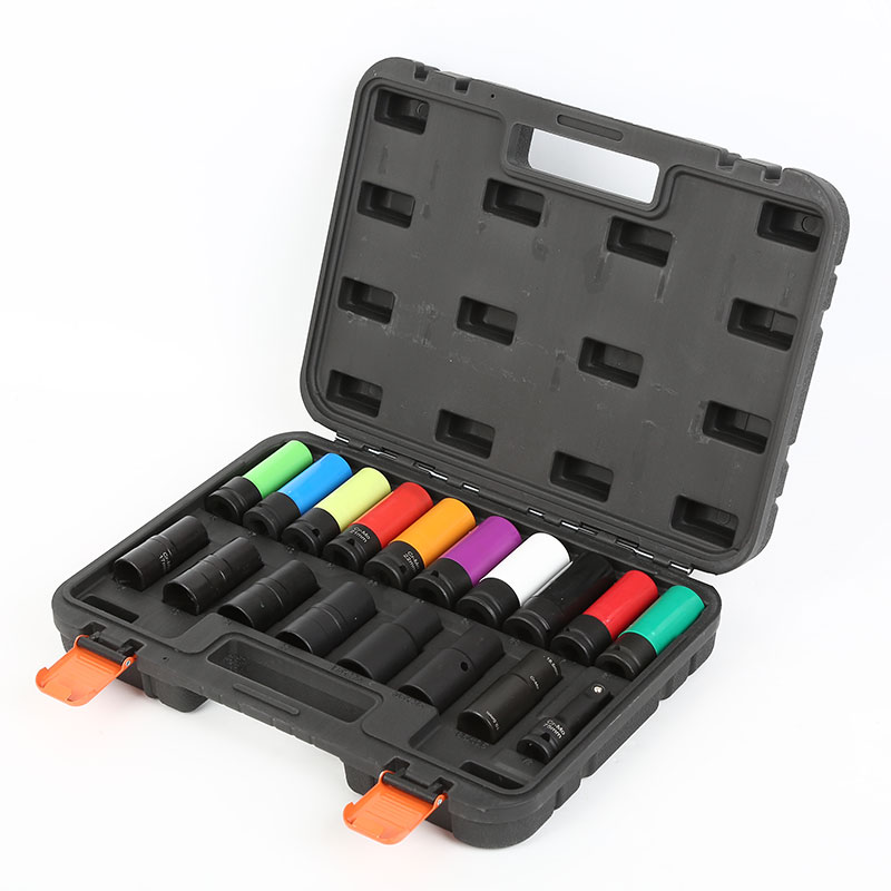 18PCS 1/2" Drive Wheel Nut Socket Set