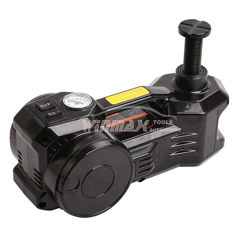 2 in 1 Car repair-Hydraulic Floor Jack /Tire Inflator Gauge