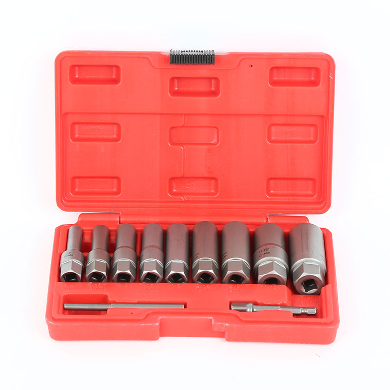 11pcs 3/8" Deep Twist Socket