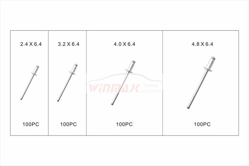 400件套铝铆钉