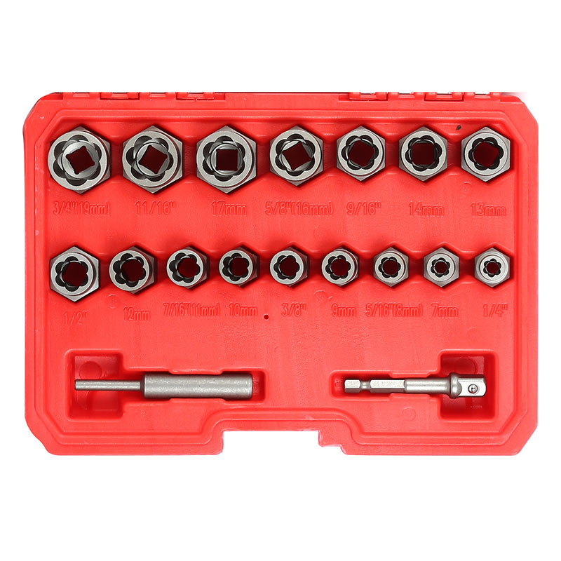 18PC Nut Extractor Set