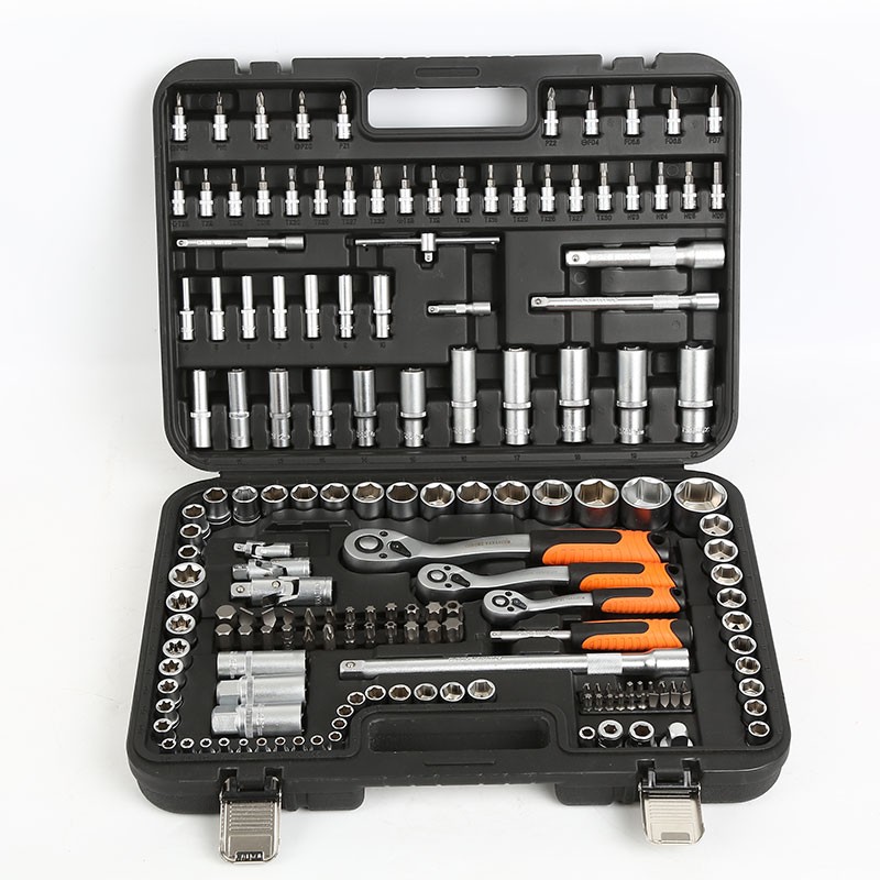 171pcs 1/4",3/8"& 1/2" Dr. Socket Set