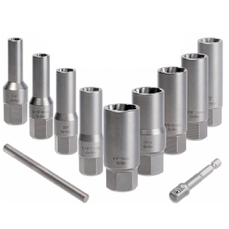 11pcs 3/8" Deep Twist Socket