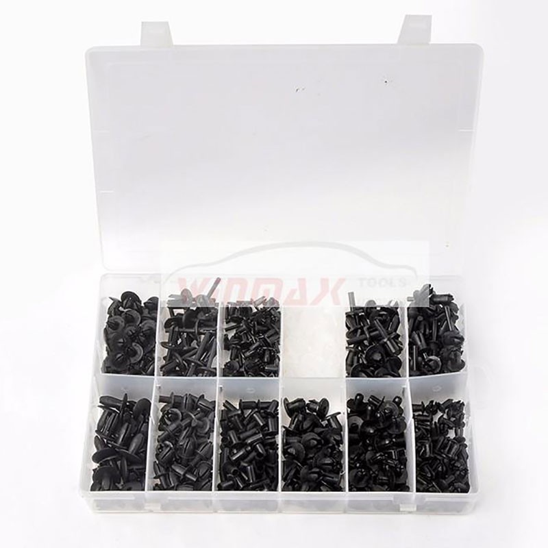 350PCS Popular Drive(Push-Pin)Rivet Assortment