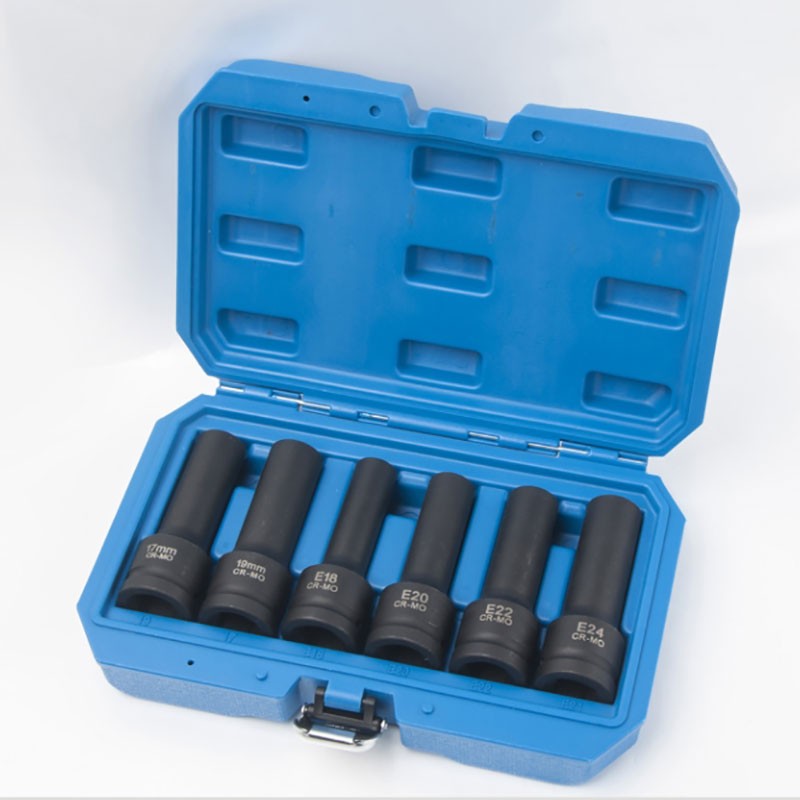 6pcs 3/4inch Impact Socket Set