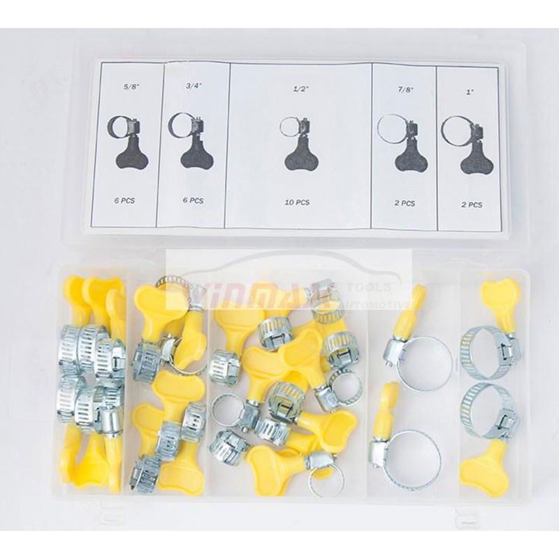 26 Piece Hose Clamp Assortment